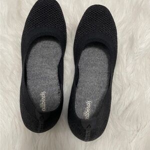 Allbirds Breezers Charcoal Grey Flats Size 7.5